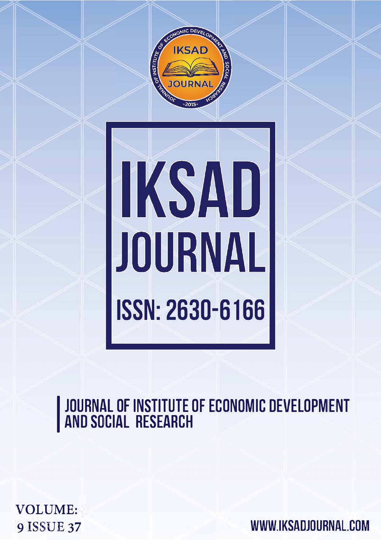 					View Vol. 9 No. 37 (2025): IKSAD Journal Vol. 9 No. 37 (2025)
				
